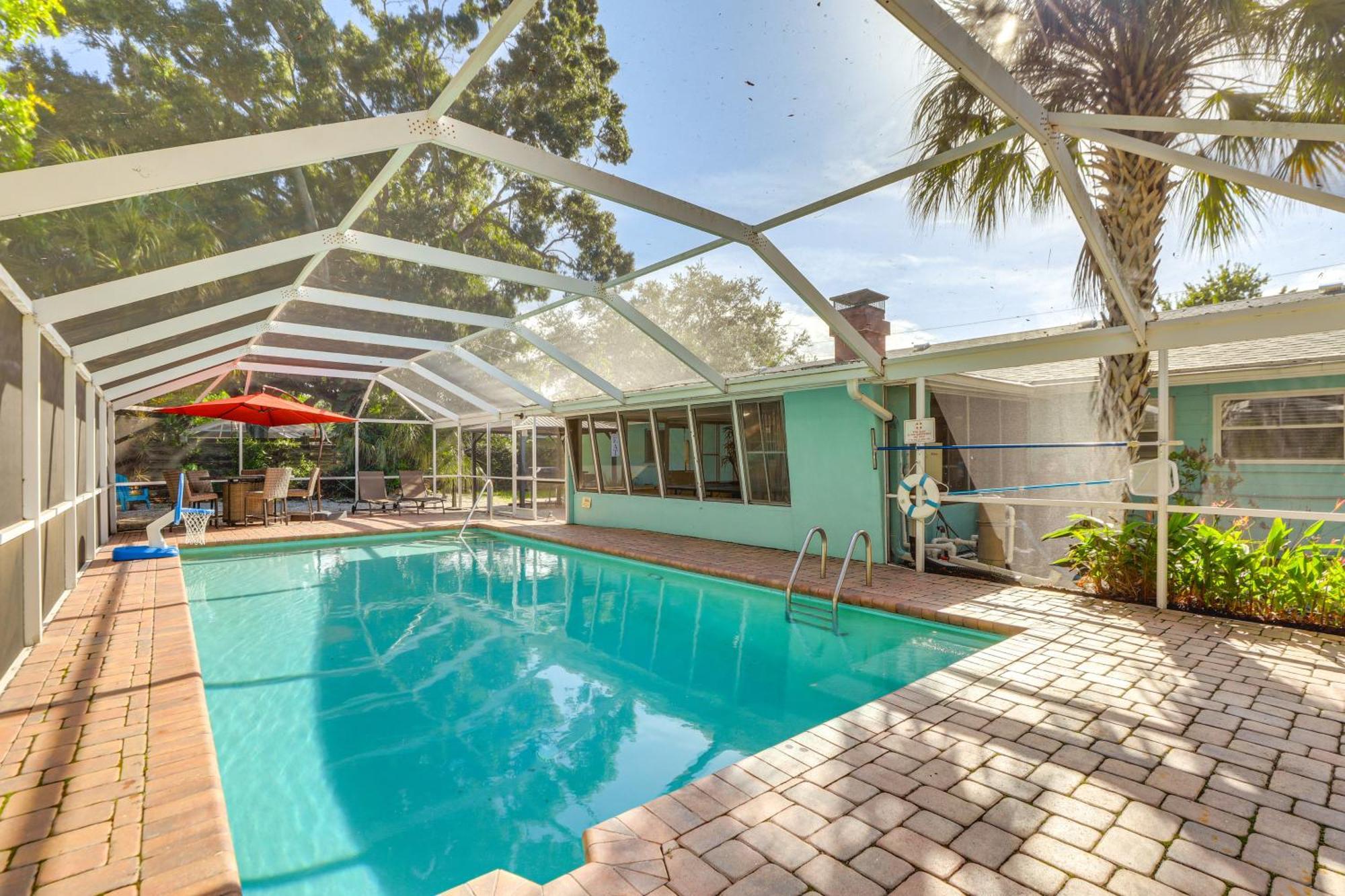 Quiet Sarasota Retreat - 6 Mi To Siesta Key Beach! Villa Exterior photo